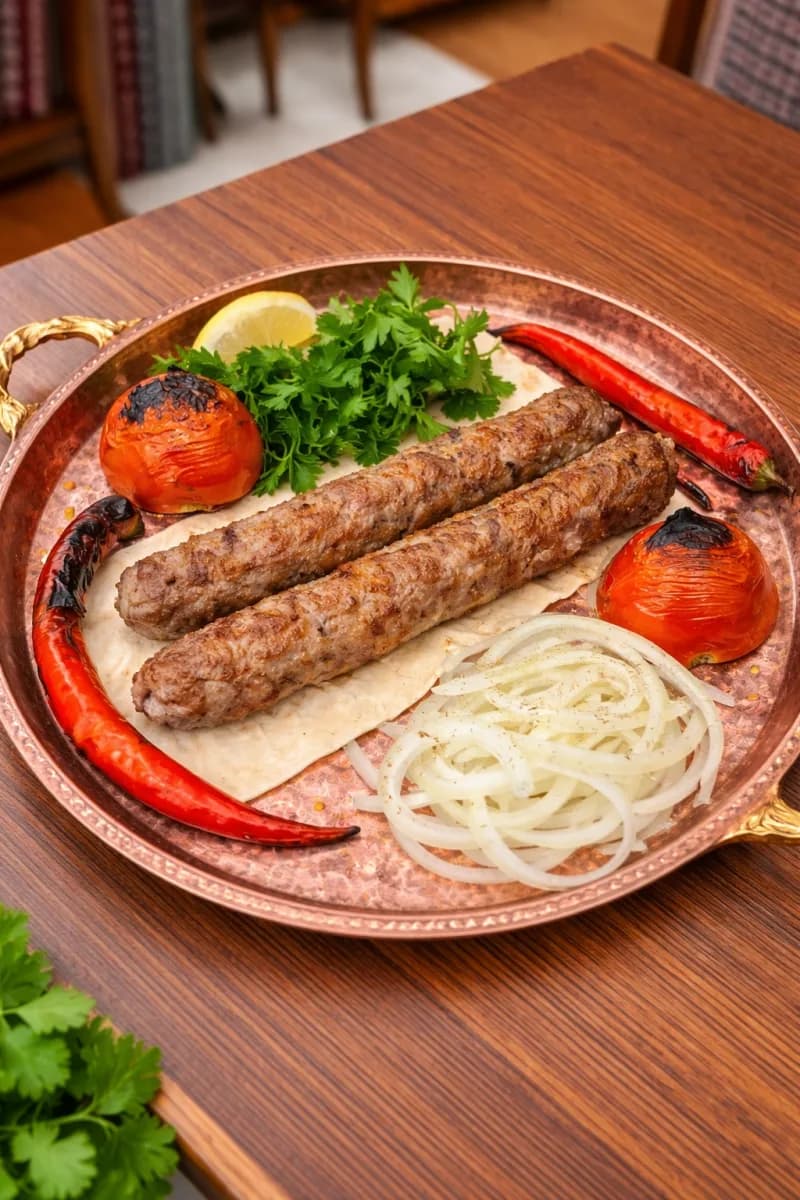 Sade Urfa Kebap Yarım Porsiyon